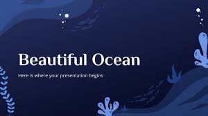 beautiful ocean google slides