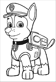 Free coloring sheets to print and download. Worksheet Coloring Pages Best Paw Patrol Tracker Free Printable Colouring For Kids Ideas Loon New