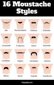 Different Styles Of Mustache 2019