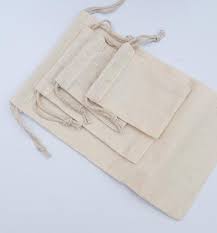 tayfremn 50pcs cotton drawstring bags