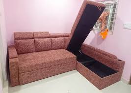 fabric 5 seater sofa bed with storage
