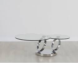 Grafton Glass Round Coffee Table For