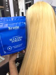 Hair bleaching has always been the norm come the summer season as it can help make your tanned skin stand out even more. Hot Selling Krastin Hair Bleaching Powder Bleach Hair To White Color Professional Decolor Powder Buy Hair Bleaching Powder Hair Bleach Powder Hair Color Powder Product On Alibaba Com