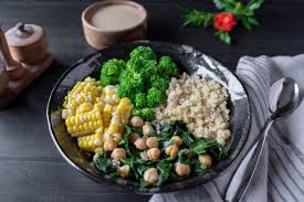 vegan macrobiotic bowl