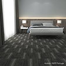 trafficmaster hutton gray residential commercial 19 68 in x 19 68 l and stick carpet tile 8 tiles case 21 53 sq ft gray black