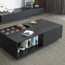 Rectangular Storage Coffee Table With