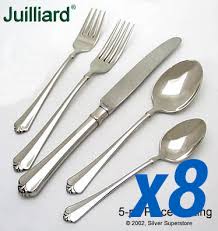 Oneida Juilliard Stainless Steel 45pc
