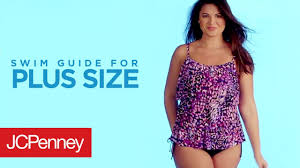 Best Swimsuits For A Plus Size And Full Figure Swim Fit Guide Jcpenney