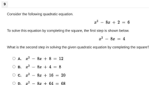 Following Quadratic Equation To Solve