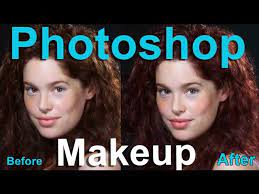 photo to apply makeup to a model