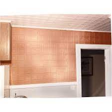 Ceiling And Wall Tiles In Copper