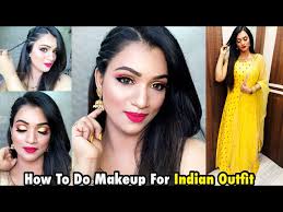 makeup for kurti gown dress