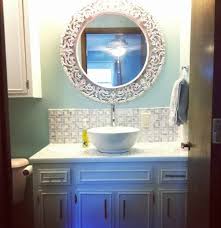 The top of your vanity will be sealed to the walls using caulk. 11 Low Cost Ways To Replace Or Redo A Hideous Bathroom Vanity Hometalk