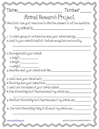 Printable book report forms for  rd grade   How to write a thesis     Animal Research Report Printables