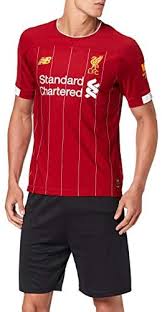 Megaspeed graphic on sleeve cuffs and bob paisley signature on the inner back neck. New Balance Men S Official Liverpool Fc 2019 20 Home Ss Jersey S S Top Amazon Co Uk Clothing
