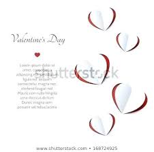 Valentine Heart Card Template Metabots Co