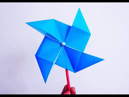 spins diy origami pinwheel tutorial