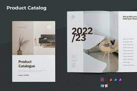 item catalog template designs