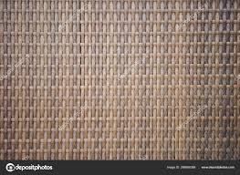 woven brown plastic rattan fabric as
