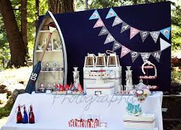 a summer nautical birthday party