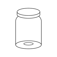 Premium Vector Glass Jar Icon