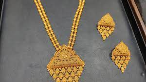 tanishq latest gold haaram collection