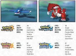 Grab legendary Pokemon Groudon and Kyogre from GameStop this month