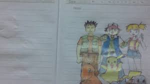Học vẽ nhân vật hoạt hình Pokemon- Vẽ và tô màu Satoshi và các bạn- draw  Satoshi and his fiend | tô màu pokemon | Hướng dẫn vẽ tranh đẹp nhất -