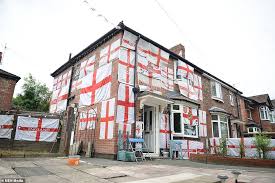 Well was that not the world cup? Patriotic Properties Decked Out In England Flag Ahead Of Scotland Game My Style News