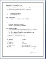 Examples Of Resumes   Very Good Resume Social Work Personal     Example personal statement