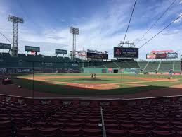 Fenway Park Seating Chart Views And Reviews Boston Red Sox