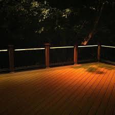led strip lighting solar deck lights
