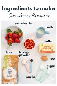 strawberry pancakes my kids lick the bowl