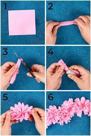 how to make paper flowers diy