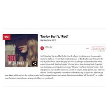 Red 2012 standard tuning capo on the 2nd fret chords: Taylor Swift News On Twitter Rollingstone Has Ranked 1989 And Red In Their 500 Best Albums Of All Time List