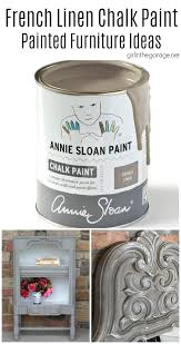 french linen chalk paint furniture