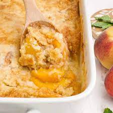 peach cobbler with cake mix fantabulosity