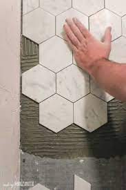how to tile a bathroom floor for