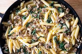Cook pasta according to package direction. Creamy Italian Sausage Pasta The Salty Marshmallow