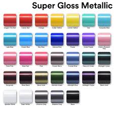 2pcs 5x10 Super Gloss Metallic For