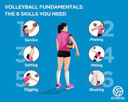 volleyball fundamentals the 6 skills