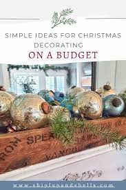 christmas decorating on a budget