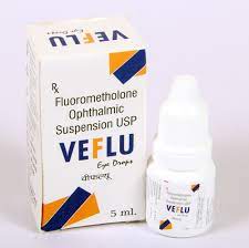 veflu fluorometholone ophthalmic