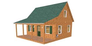 Adirondack Cabin Plans 18 X24 With