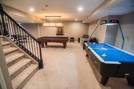 A Basement With Low Ceilings