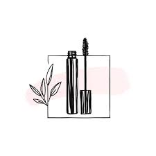beauty makeup artist logo mascara