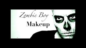 zombie boy makeup you