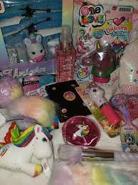 surprise gift bundle unicorn makeup