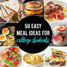 easy meals for college students it s