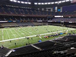 Mercedes Benz Superdome View From Club Level 340 Vivid Seats